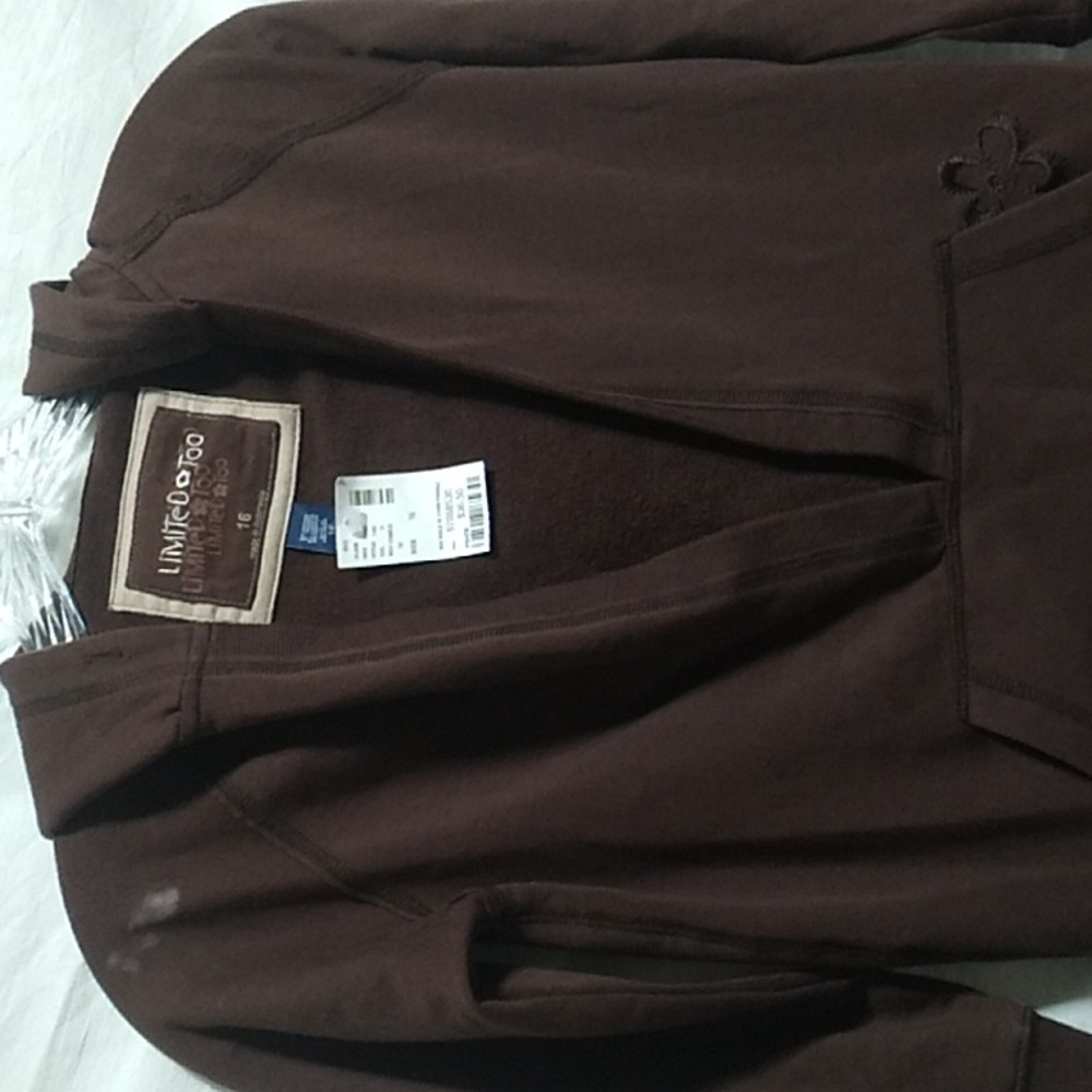 LAST DROP! NWT Limited Too Youth Sweater Sz.16 (X-55 CRATE) - Picture 9 of 10